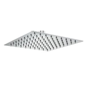 Plato de ducha cuadrado slim cromado